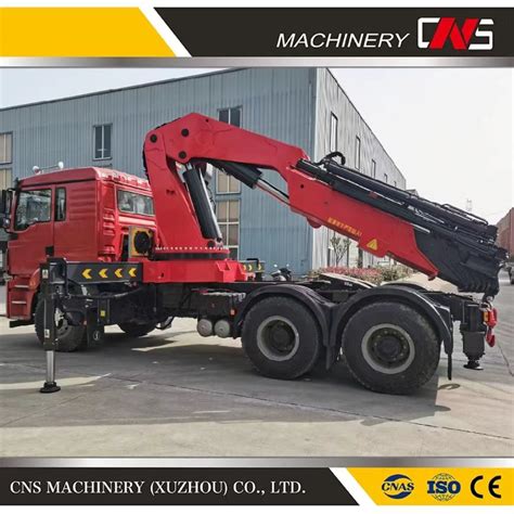 Degree Rotation Ton Hydraulic Folding Arm Truck Mounted Crane