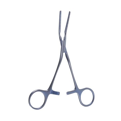 6 3/8" Cooley Clamp - Titanium 30° Angled - BOSS Surgical Instruments