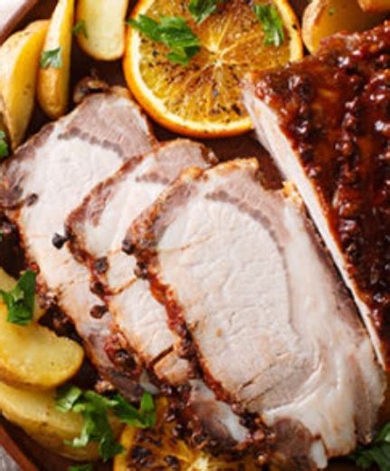 Orange Glazed Pork Loin Recipe Lynca Meats