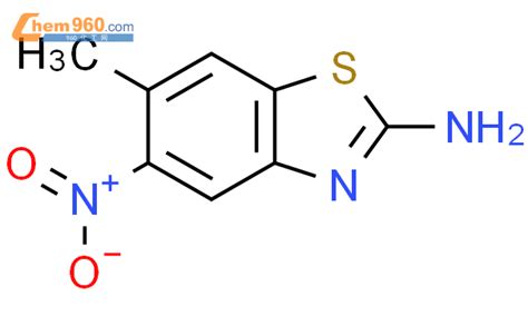 98114 44 49ci 6 甲基 5 硝基 2 苯并噻唑胺化学式、结构式、分子式、mol 960化工网