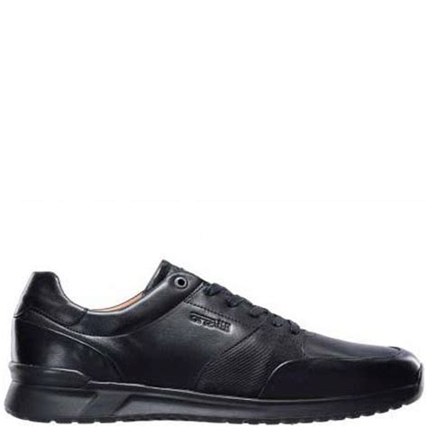 Pantofi Sport Barbati Salamander Piele Sintetic Negru Eu Emag Ro