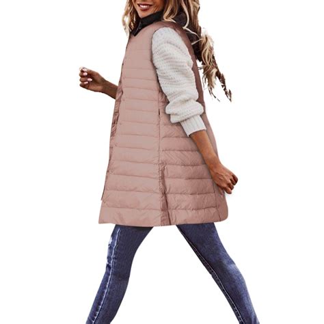 Clearance Uooqdmx Puffer Vest Women Winter Coats For Women Casual Down