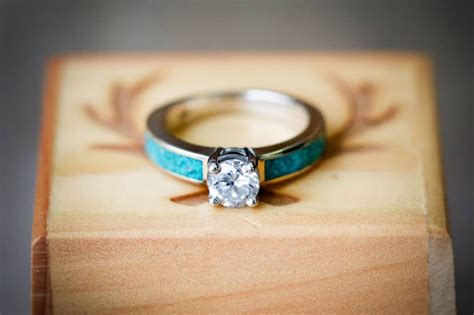 10 Turquoise Engagement Rings Youll Want On Your Finger Turquoise