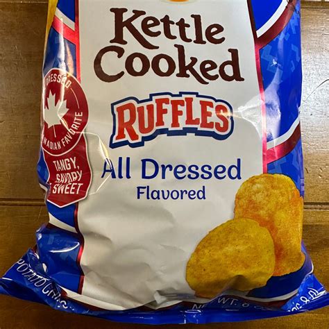 2 Bags Lays Kettle Cooked Ruffles All Dressed Potato Chips 8 Oz Each Ebay