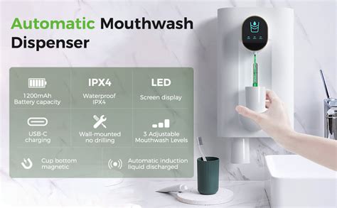 Amazon Oylik Automatic Mouthwash Dispenser Oz Touchless