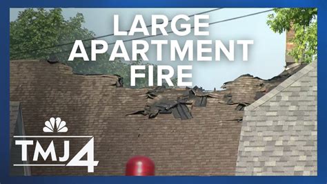 Chief Speaks After Crews Battle Large Apartment Fire Youtube