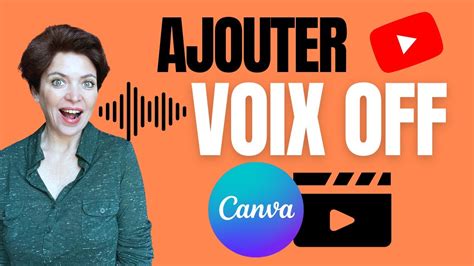 AJOUTER une VOIX OFF sur une vidéo Canva YouTube