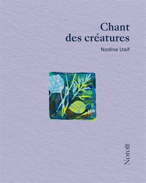 Chant Des Cr Atures Fiche Diffusion Dimedia