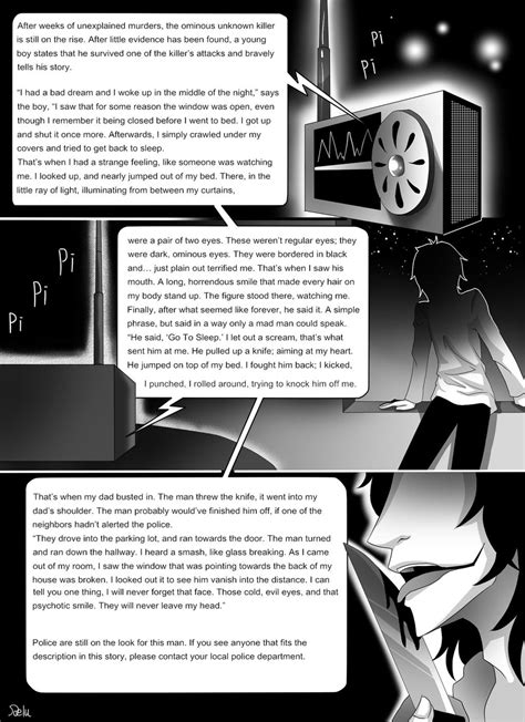 Jeff the killer story comic-Pag.1 by DeluCat on DeviantArt