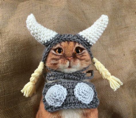 Cat Hats For Every Occasion This Artist Crochets Funky Hats For Cats