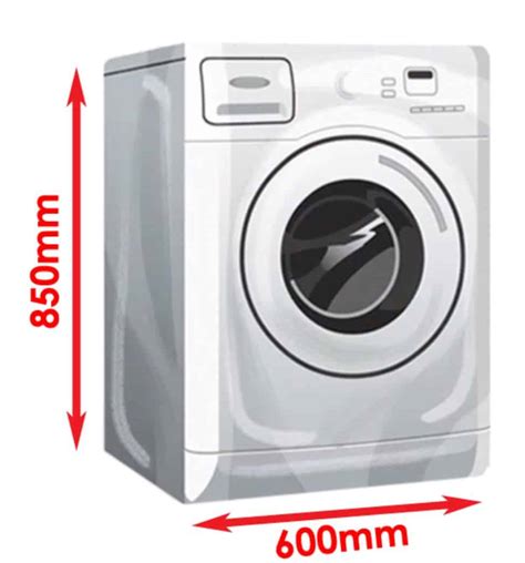 Front Load Washing Machine Size Guide at Darcy Bunn blog