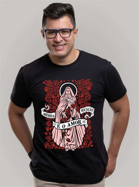 Camiseta Santa Terezinha Do Menino Jesus Sersanto