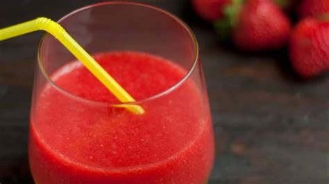 Batido De Fresas Casero Receta F Cil Ideasparacocinar