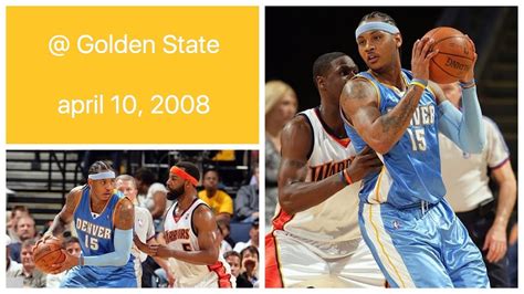 Carmelo Anthony 25 Pts Golden State Warriors Highlights April 10