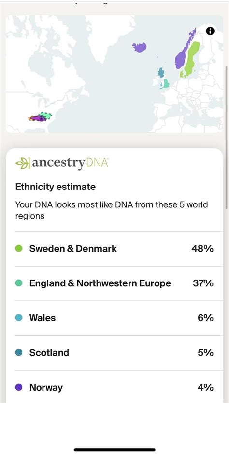 Dna Results Pic And A Question Rancestrydna