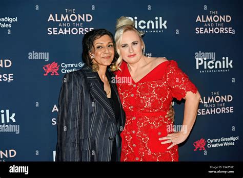 London England April 30 Meera Syal And Rebel Wilson Attends The Uk