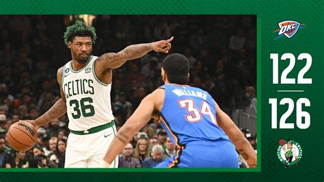 INSTANT REACTION Marcus Smart Leads Celtics To Big Comeback Vs OKC