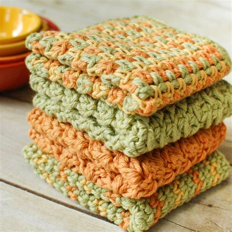 Get The Easy To Make Crochet Dishcloth Patterns Thefashiontamer