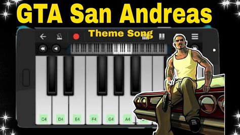 Gta San Andreas Theme In Walkband L Gta Intro Piano Drumming L Lyrics