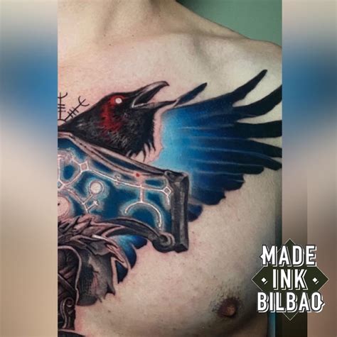 Tatuaje Vikingo Pecho Made Ink Bilbao