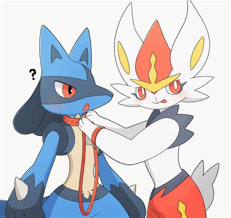 Lucario And Cinderace By Omynoh On Deviantart