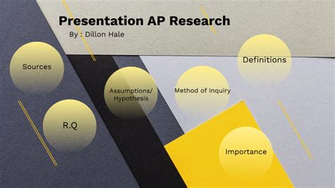 Poster Presentation AP Research by Dillon Hale on Prezi