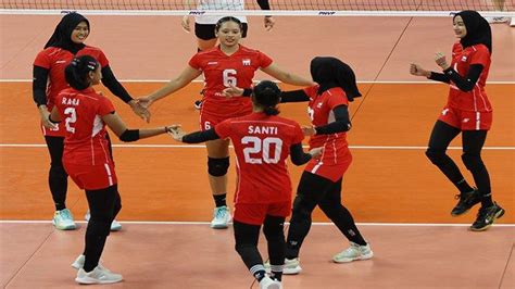 Hasil Akhir Timnas Voli Putri Indonesia Vs India Avc Challenge Cup