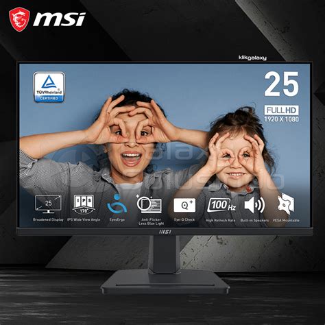 Jual Msi Pro Mp Ips Hz Fhd Hdmi Professional Monitor Shopee