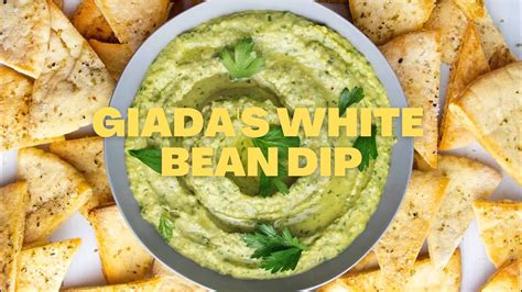 White Bean Dip Italian Hummus Giada De Laurentiis Youtube