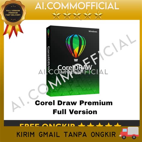 Jual Full Coreldraw X X Premium Full Version