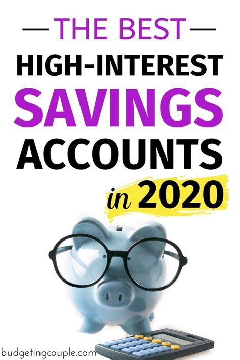 Best High Interest Rate Savings Accounts | High interest savings ...