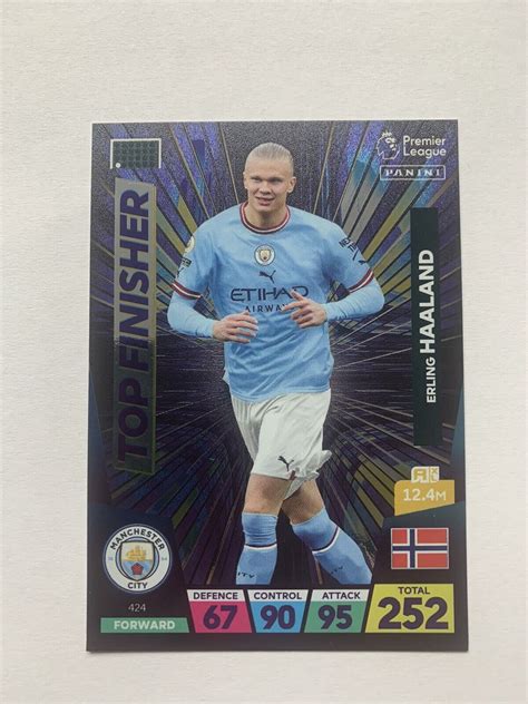 PANINI ADRENALYN XL PREMIER LEAGUE 2023 ERLING HAALAND TOP FINISHER