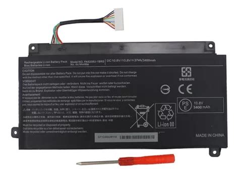 Bateria Para Laptop Toshiba Satellite E45w C4200 P55w B5224 Cuotas