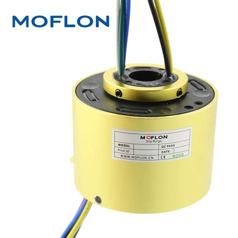 Moflon Mt Series Wires Through Bore Rotating Industrial