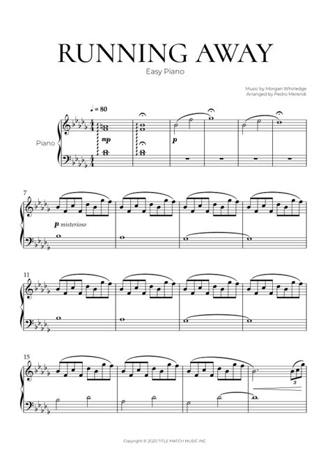 Infinity Train Main Title Arr Pedro Merendi Sheet Music Morgan