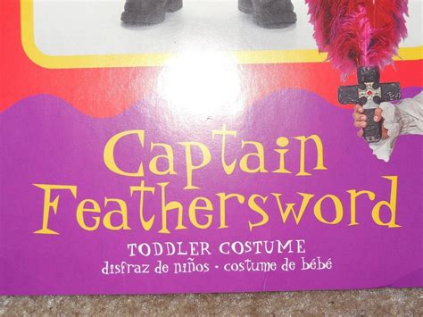 The Wiggles Captain Feathersword Costume Play Pretend Toys 4-6 Boys ...