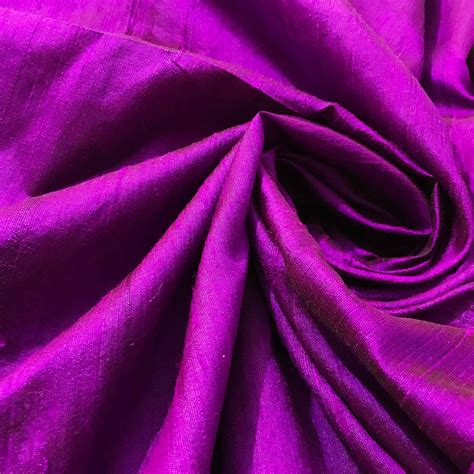 Eggplant Purple Dupioni Silk Buy 100 Pure Raw Silk From India