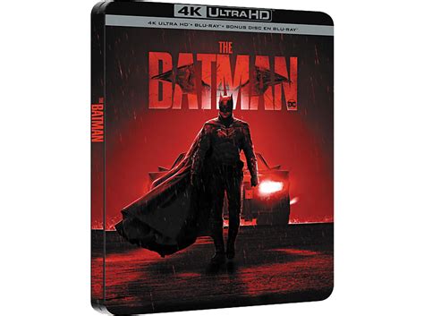 The Batman Ed Steelbook 4K Ultra HD Blu Ray Bonus Disc En Blu Ray