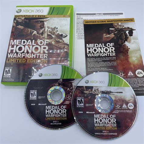 Medal Of Honor Warfighter Limited Edition Microsoft Xbox 360 2012