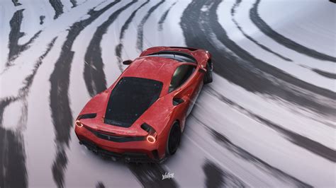 Forza Horizon Ferrari K Wallpaper Hd Games Wallpapers K Wallpapers