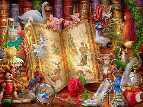 Famous Fairy Tales Jigsaw Puzzle Piece Walmart