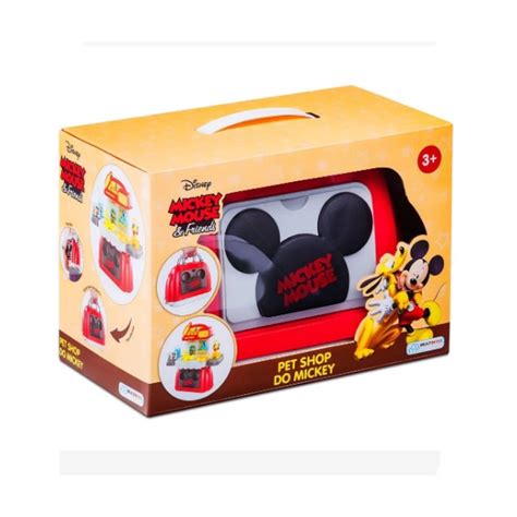 Maleta 3 Em 1 Pet Shop Do Mickey Acessórios Multikids Shopee Brasil