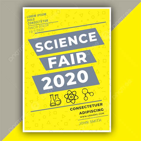 Science Fair 2020 Poster Template Download on Pngtree