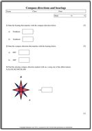 Compass Directions and Bearings | Teaching Resources