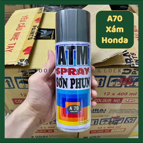 Sơn Xịt Atm Spray Chính Hãng đủ Màu Sơn Xịt đa Năng Tiện Lợi Atm