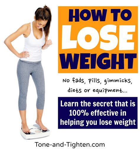 How To Lose Weight The One Secret You Need To Drop Pounds NOW Tone