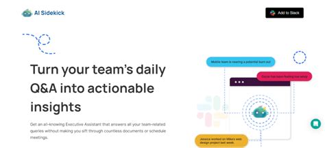 Ai Sidekick Ai Assistant For Qanda Insights On Slack