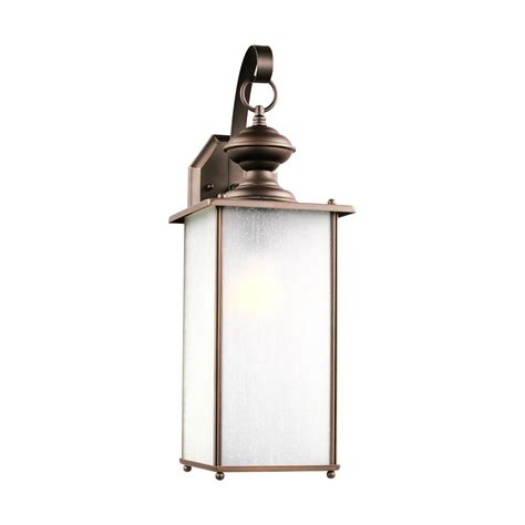 Generation Lighting Jamestowne 100w 1 Light Antique Bronze Outdoor Wall Lantern The Home