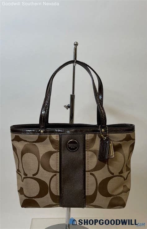 Coach Brown Handbag Shopgoodwill