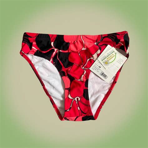 00s Deadstock Swim High Waisted Bikini Bottoms With Depop